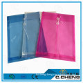 office supplies presentation folder/ plastic ring case transparent zipper bag